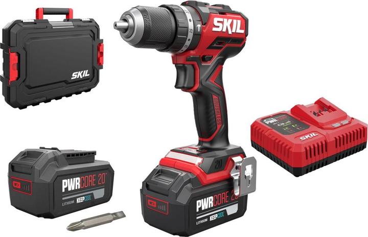 Image du produit Skil Perceuse à percussion sans fil 20V 3075 HB (2x4.0Ah) (Fonctionnement sur batterie)