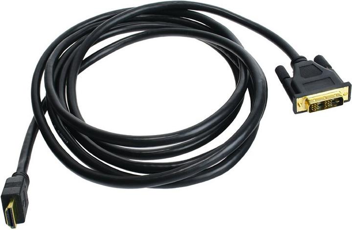 Produktbild InLine HDMI (Typ A) — DVI (3 m, HDMI, DVI, 1.3)