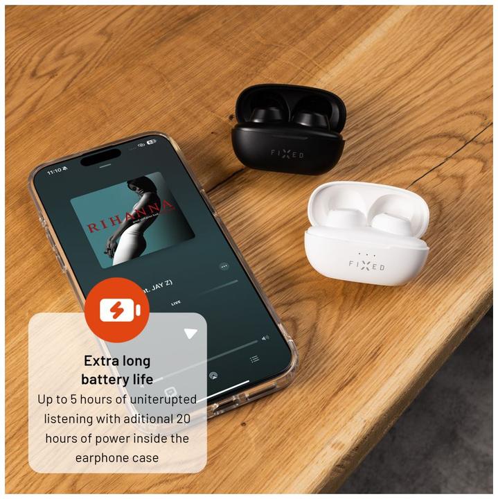Produktbild Fixed Buds, schwarz (25 h, Kabellos)