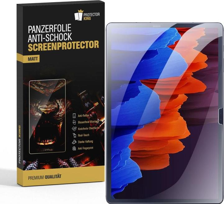 Actual product image Protectorking 6x Panzerfolie Anti-Shock matt entspiegelt (6 Piece, Galaxy Tab S9 FE)