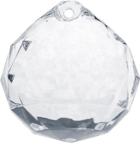 Actual product image Partydeco Pendants Spheres, colourless, 32 x 34mm (1 pkt / 5 pc.) (5 Piece)