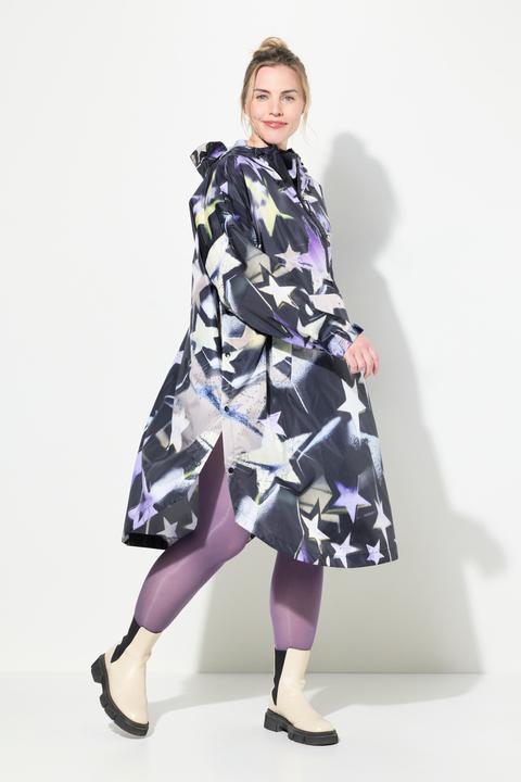 Produktbild Laurasøn Funktions-Regencape, Unisex, Print, Kapuze (One Size)