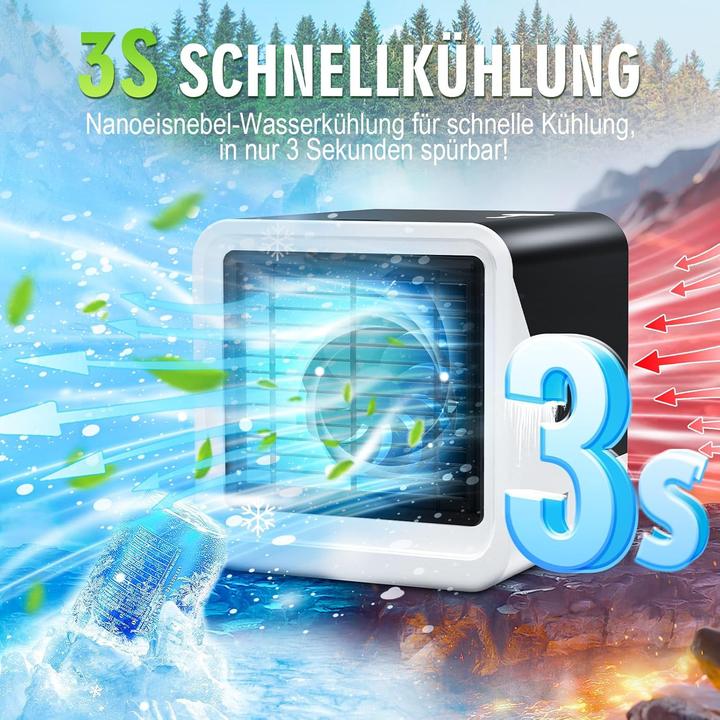 Produktbild Auiffer 3-in-1 Mini-Klimagerät mit Nachtlicht