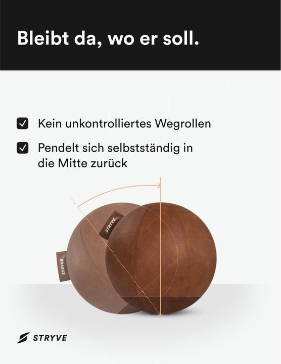 Image du produit Stryve Active 70 cm ballon de gymnastique (70 cm)