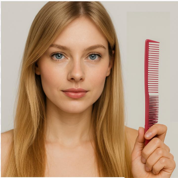 Actual product image Hercules Sägemann Carbon toupee comb HS C10