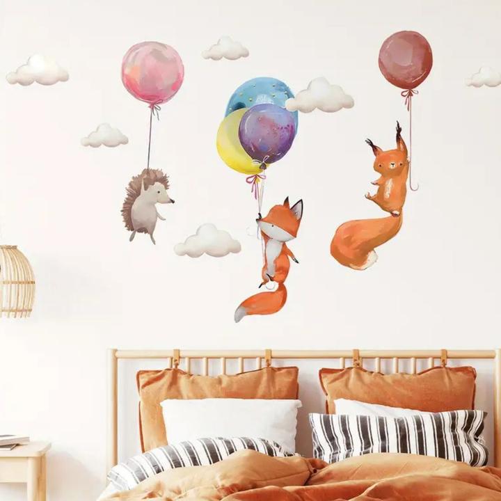 Produktbild Milkii Waldtier-Ballonfahrt (50 x 120 cm)