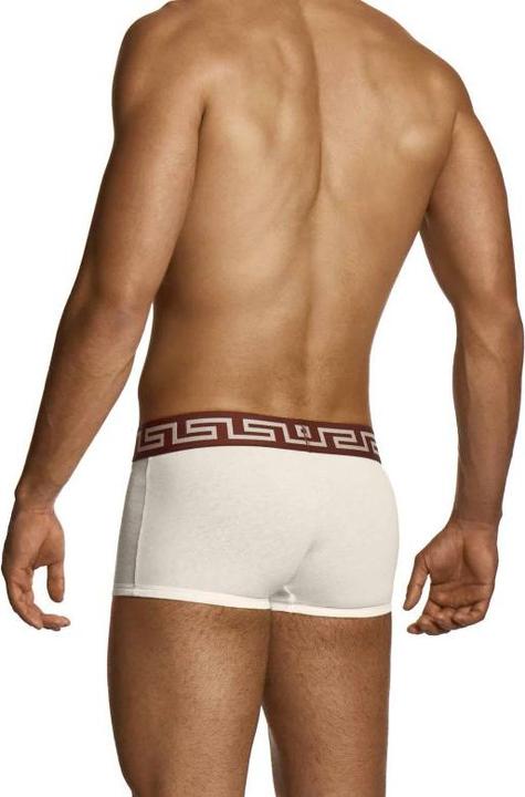 Produktbild Linen Boxershorts Beige/Bordeaux Medium (M, Einzelpack)