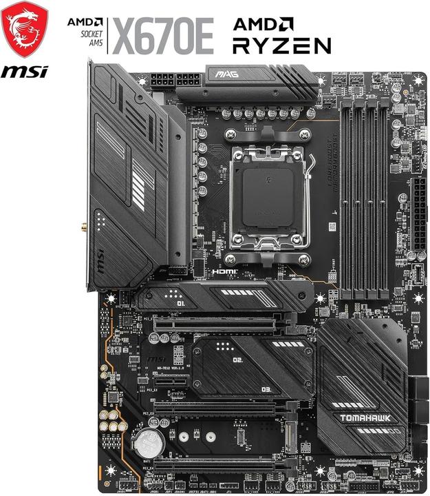 Produktbild MSI MAG X670E TOMAHAWK WIFI (AM5, AMD X670E, ATX)
