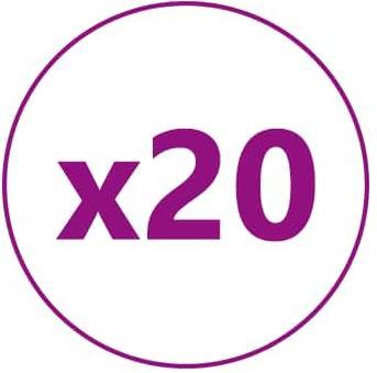 Produktbild vidaXL Sechseckige Fliese
