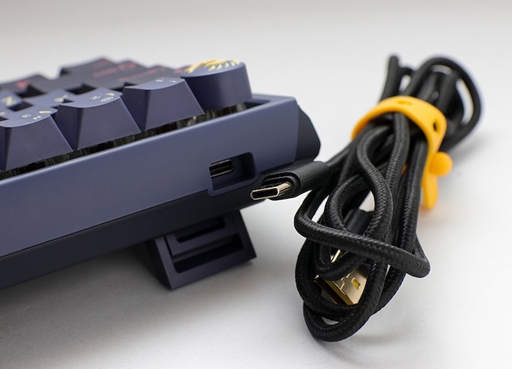 Image du produit Ducky One 3 Cosmic Blue Mini Gaming Keyboard, RGB LED - MX-Red (DE, Filaire)