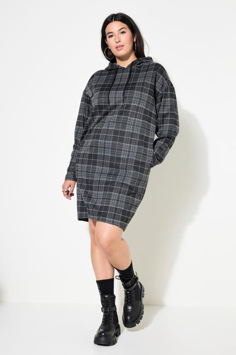 Actual product image Studio Untold Plaid Hooded Dress (42, 44)
