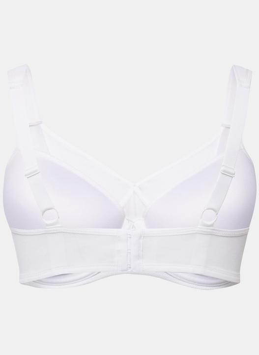 Actual product image Ulla Popken Mesh Panel Seamless Underwire Bra (85 E)