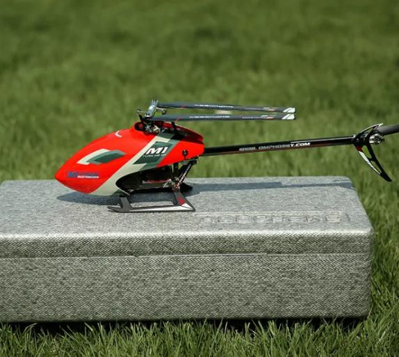 Actual product image OMP Hobby Helicopter M1 EVO Flybarless, 3D, Red BNF