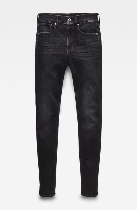 Actual product image G-Star 3301 High Skinny Jeans Superstretch worn in coal (W29/L32)