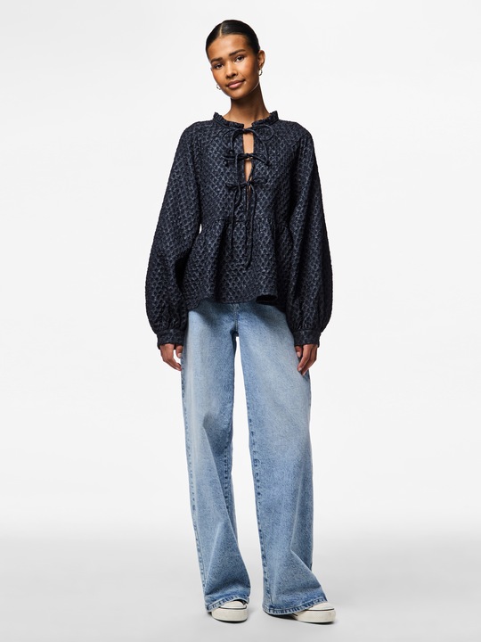 Actual product image Pieces PCNIBE Top with long sleeves (S)