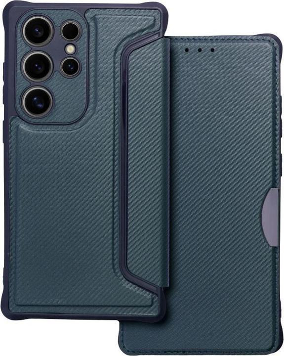 Produktbild OEM Book case RAZOR Book for SAMSUNG S24 Ultra blue (Samsung Galaxy S24 Ultra)