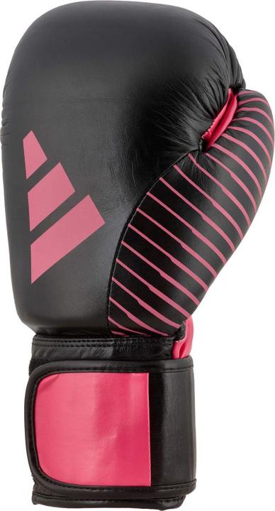 Immagine prodotto adidas Guanto da competizione di kickboxing nero/rosa, adiKBWKF200 (10 OZ)