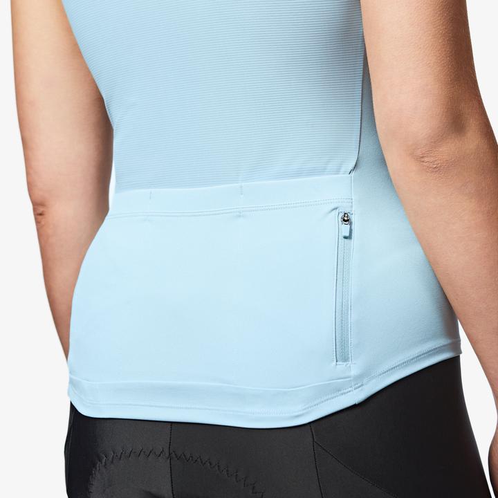 Produktbild Van rysel Radtrikot Rennrad ärmellos Sommer Discover Damen Weinrot (M)