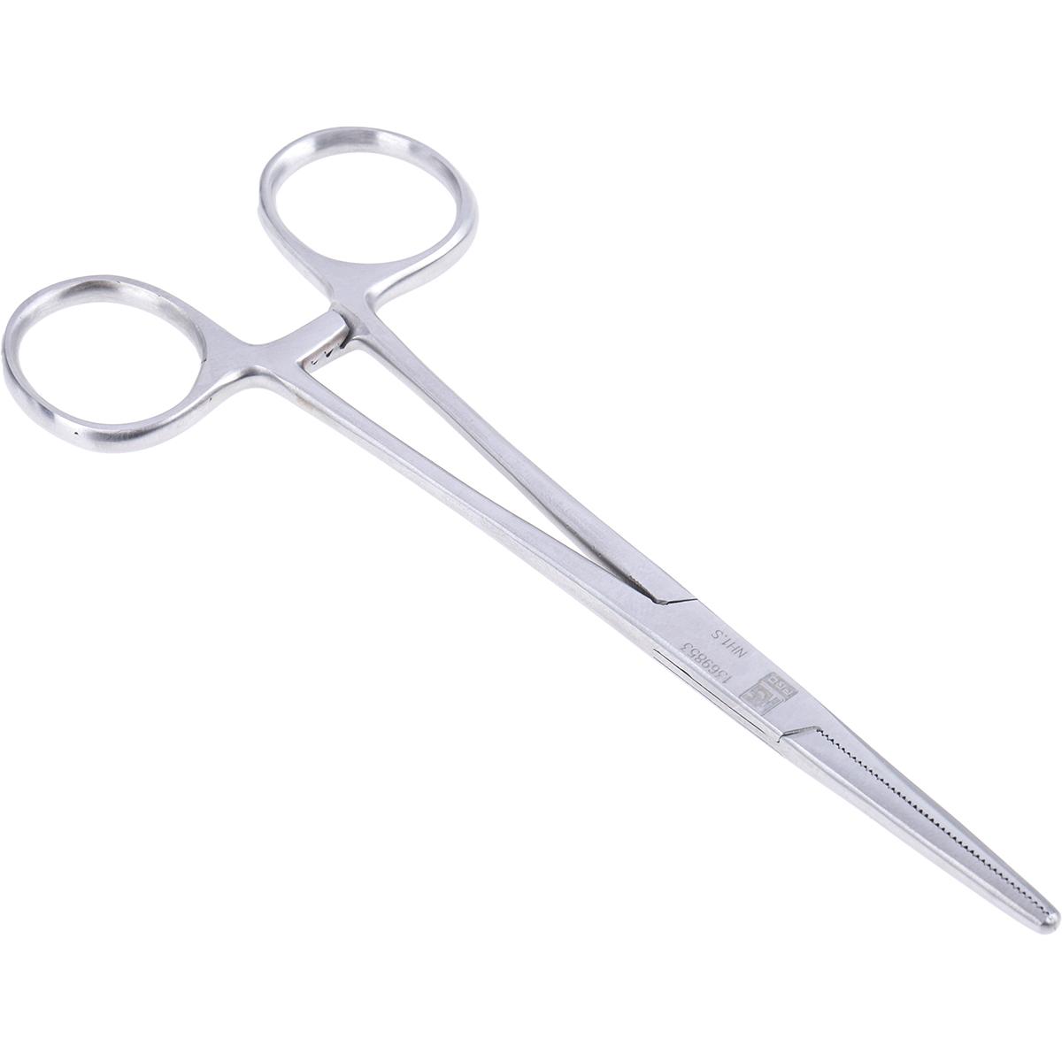 RS PRO Forceps - SS - Serrated Clamp (16.20 cm) (1369853)
