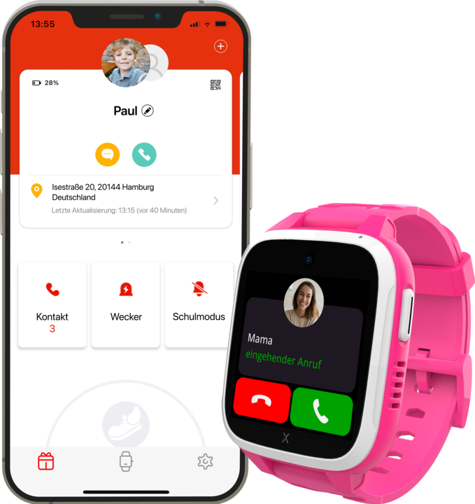 Actual product image Xplora XGO3 Kids (33 mm, 4G)