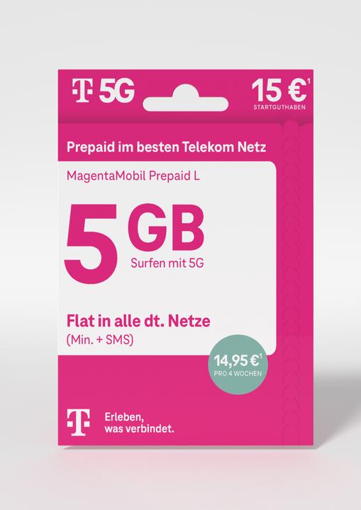 Produktbild Telekom Magenta Mobil Prepaid L
