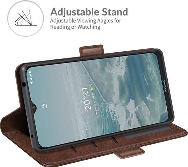 Produktbild Screenguard Nokia G20 CardLounge Lederhülle (Nokia G20)