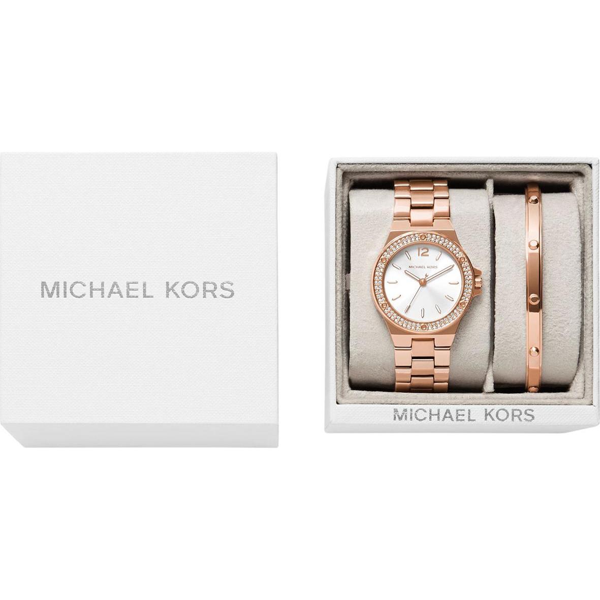 Thumbnail - Michael Kors, Armbanduhr, Lennox, Rosa, (Analoguhr, 33 mm)