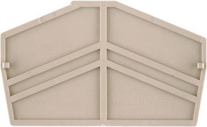 Produktbild Weidmüller Z-series, End plate,ZAP ZDU4-2 (Diverse)