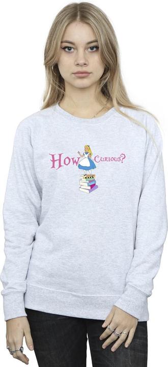 Produktbild Disney Alice im Wunderland Wie neugierig Sweatshirt (XXL)