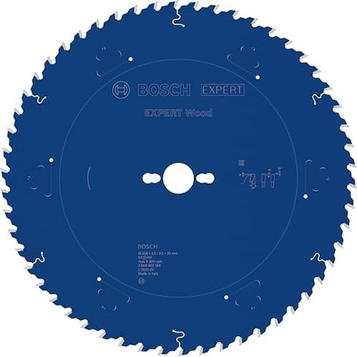 Bosch Professional EXPERT Wood Kreissägeblatt, 350x30 mm, T54