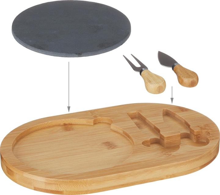 Immagine prodotto Relaxdays Set di taglieri di formaggio