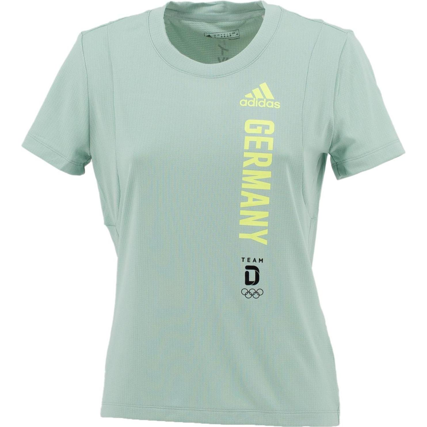 adidas, Damen, Sportshirt, Tokyo 2020 Shirt (40), Grün, 40