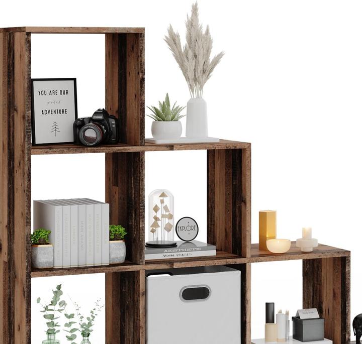 Produktbild Vicco Treppenregal (142.5 x 29 x 143 cm)