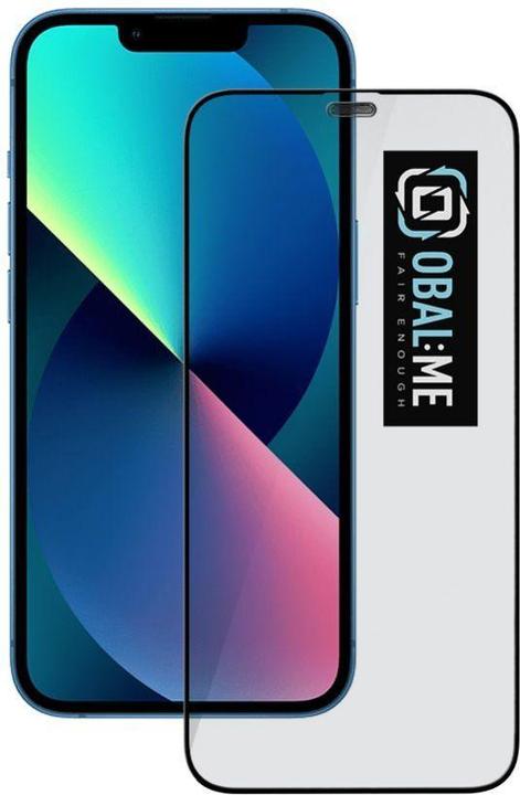 Obal:Me 5D Glass Screen Protector for Apple iPhone 12 mini Black (1 Stk., Apple iPhone 12 mini)