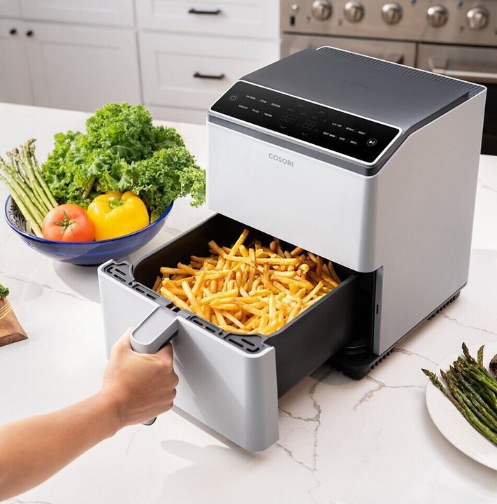 Immagine prodotto Cosori Friggitrice ad aria calda Dual Blaze XXL 6.4L, 1700W