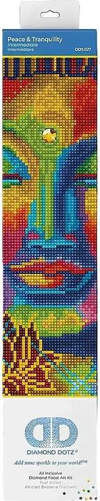 Actual product image Diamond Dotz Diamond Painting Buddha und Lotusblumen