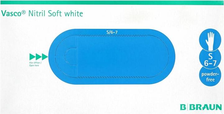 Produktbild B.Braun Nitril Soft white (S)