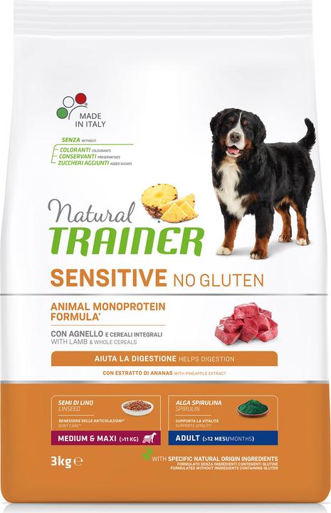 Produktbild Trainer FITNESS 3 Adult Medium & Maxi Lamb & Rice (Adult, 1 Stk., 3000 g)