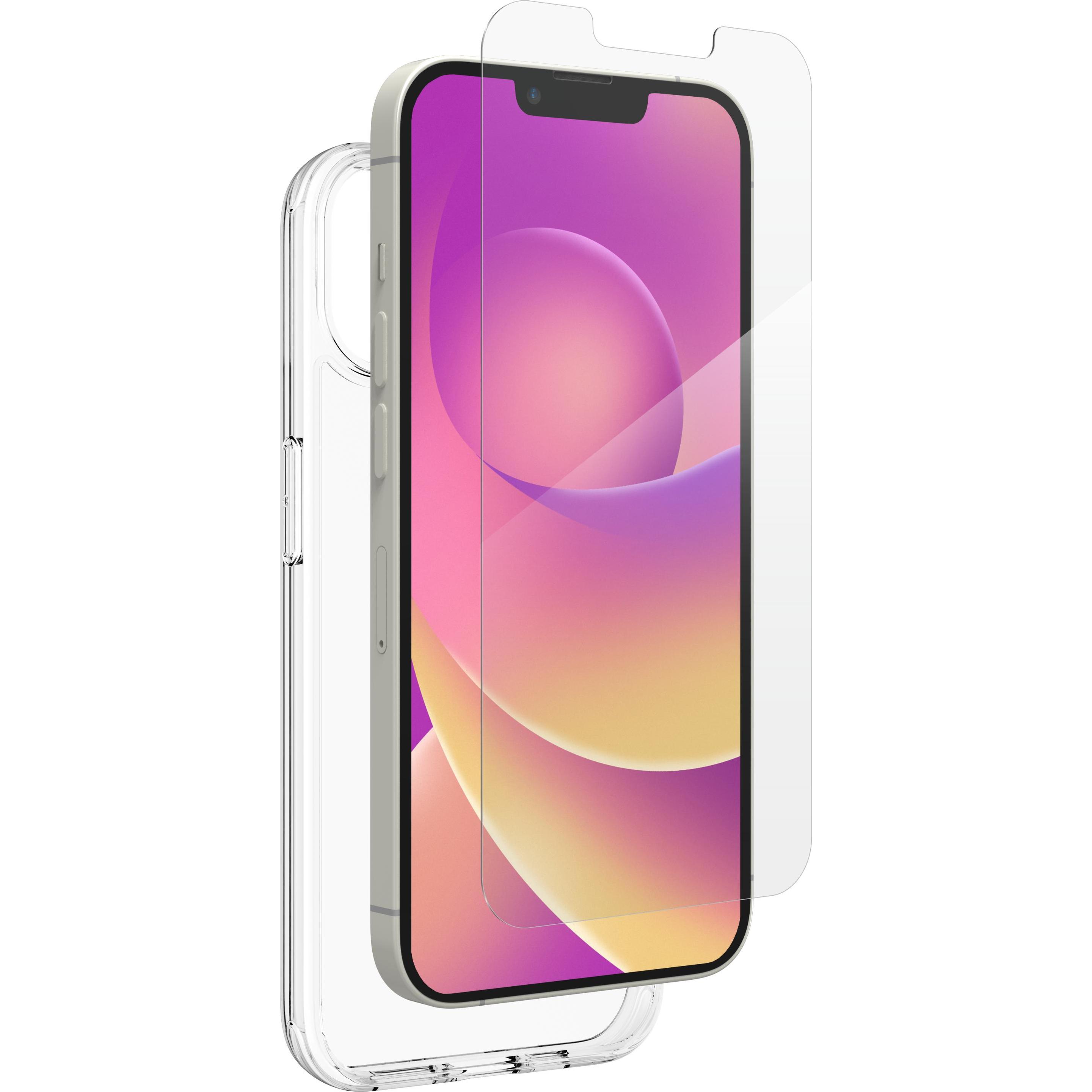 Zagg Invisbleshield Bndl Glass (1 Stück, Apple iPhone 14), Smartphone Schutzfolie, Transparent