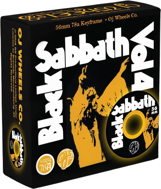 Produktbild Oj`s 78A Keyframe Black Sabbath Vol 4 (56 mm)