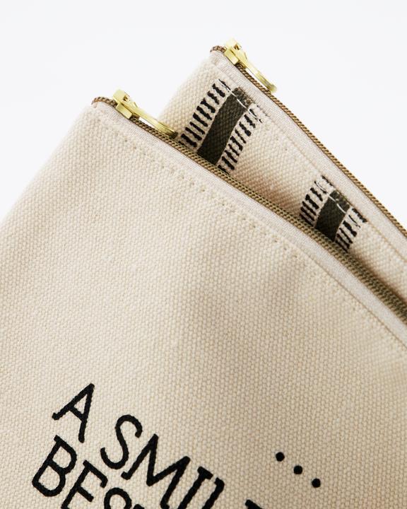 Produktbild House Doctor Clutch, HDCanva, BlackOff-white (1.20 l)