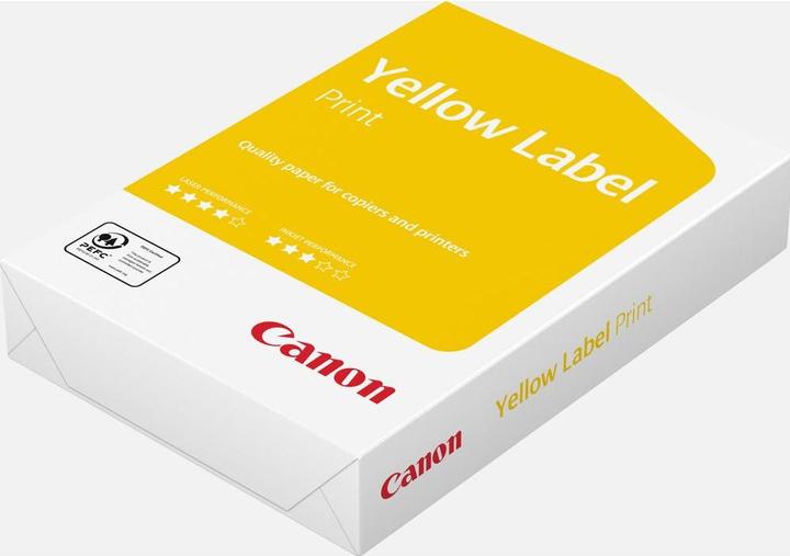 Actual product image Canon yellow label print (80 g/m², 2500 x, A4)