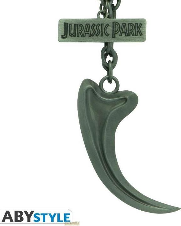 Image du produit ABYstyle Portachiavi Jurassic Park in metallo : Claw (ax2)
