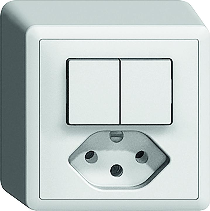 Actual product image Feller EDIZIOdue AP SCH1/3+3/1p