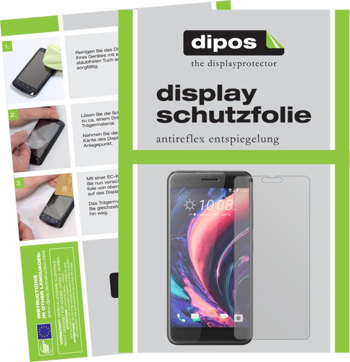 Produktbild Dipos Displayschutzfolie Antireflex (6 Stk., HTC One X10)