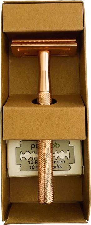 Actual product image Pandoo Rasierhobel Metall i.10Kl. ros