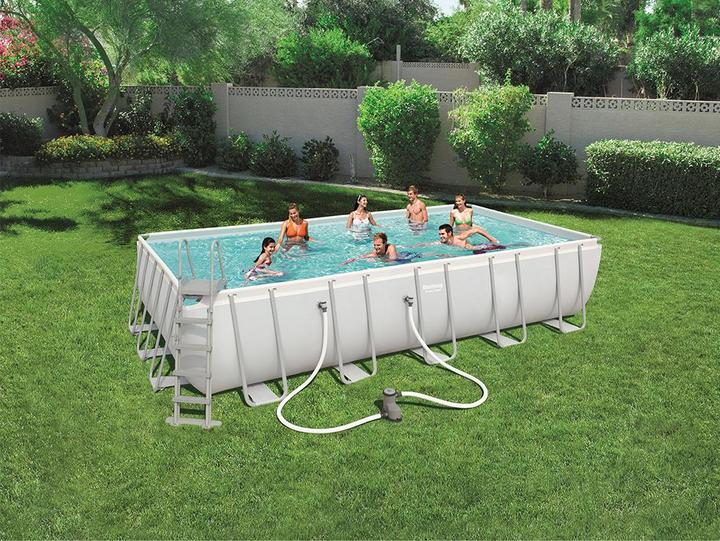 Produktbild Bestway Rectangular Frame Pool 671x366x132cm (671 x 366 x 132 cm)