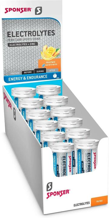 Actual product image Sponser Electrolytes (Multifruit, 12 x)