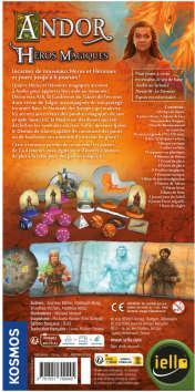 Produktbild Iello Andor HÃ©ros Magiques ext.&comp10+/2-6 (Französisch)