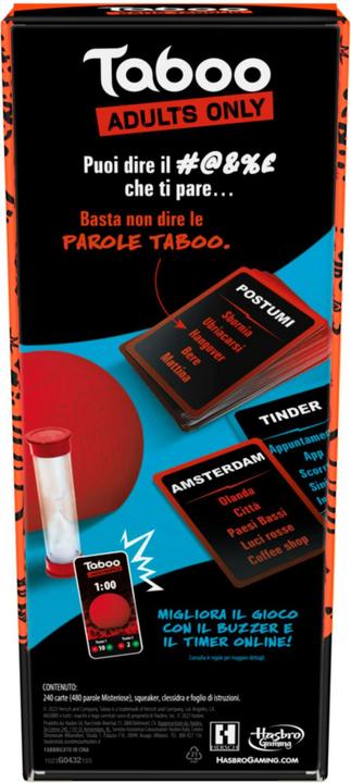 Immagine prodotto Hasbro Tabù Solo Per Adulti